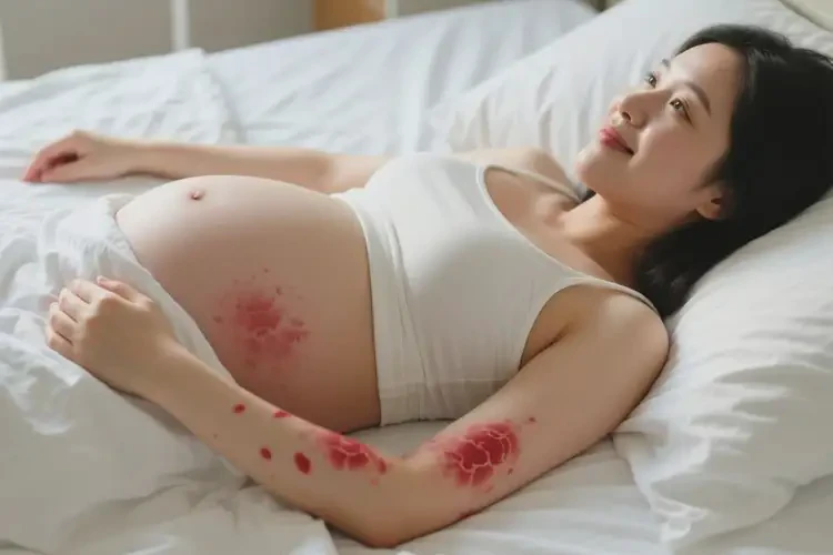 孕婦四肢經(jīng)常起濕疹能靠自己自愈嗎(圖2)