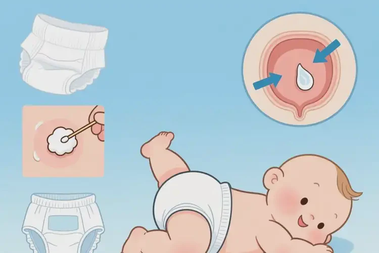 嬰兒肛周出濕疹不管它會(huì)自己好嗎(圖2)