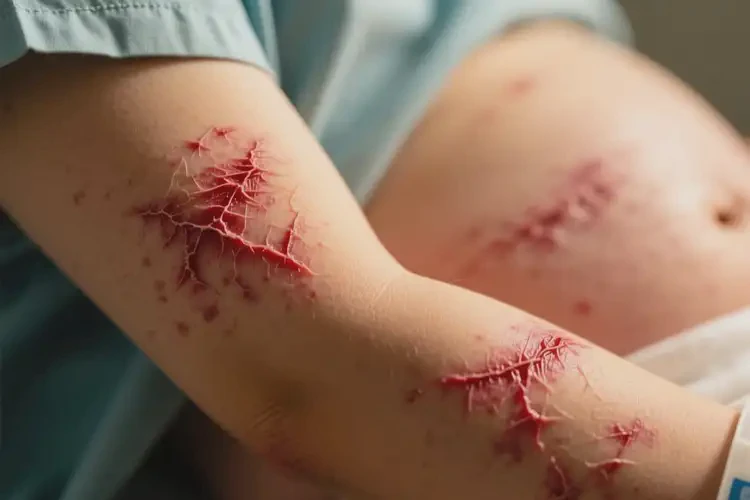 產婦四肢出現(xiàn)濕疹不管它會自己好嗎(圖3)