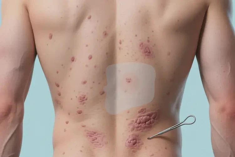 男生屁股上偶爾長濕疹可以徹底自愈嗎(圖1)