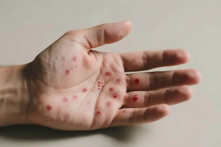 男人手上偶爾起濕疹能徹底自愈嗎(圖3)