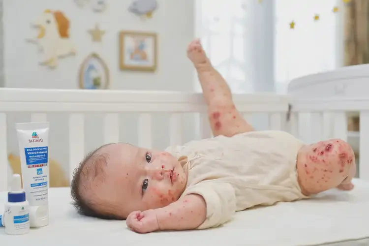寶寶四肢經(jīng)常起濕疹能靠自己自愈嗎(圖4)