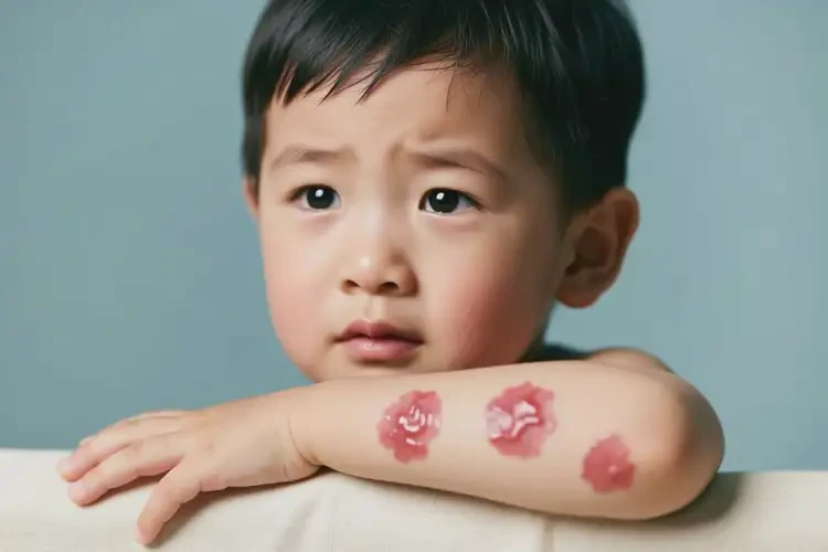 小孩手臂出濕疹能靠自己自愈嗎(圖2)