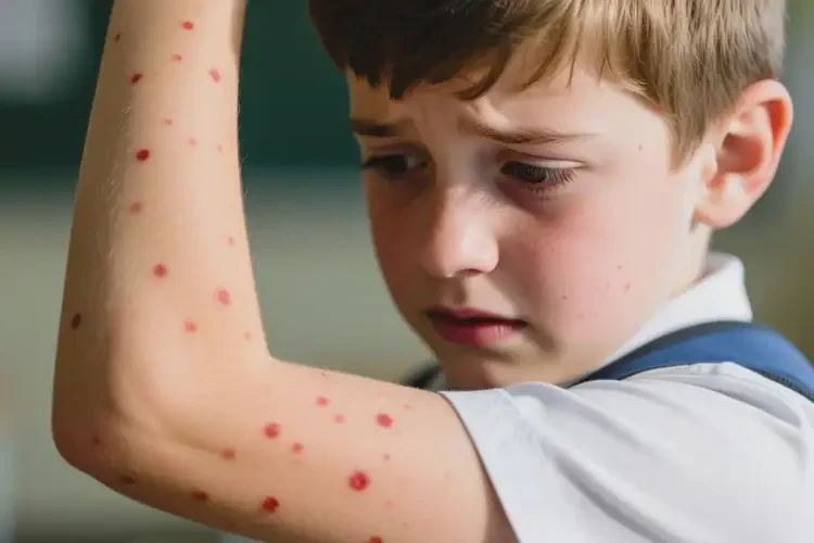 中學(xué)生手臂偶爾起濕疹不管它會自己自愈嗎(圖4)