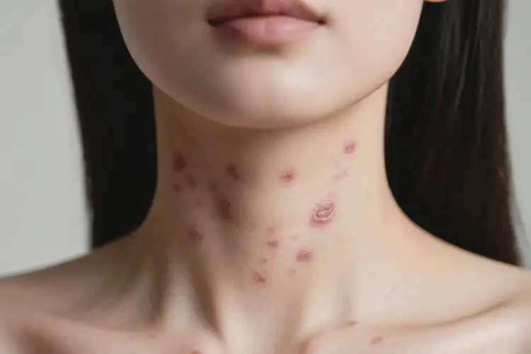 女性脖子偶爾長濕疹可不可以徹底自愈(圖3)