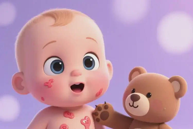 嬰兒脖子長濕疹不管它會(huì)自己痊愈嗎(圖1)