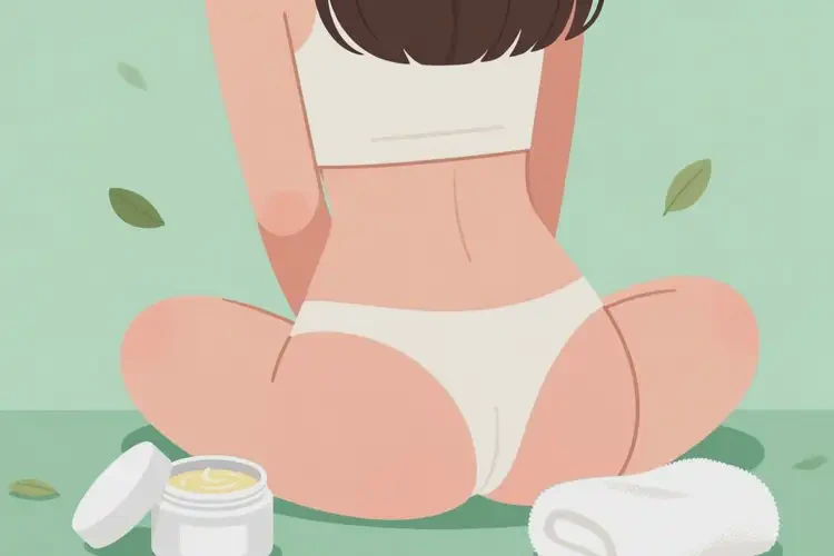 女生屁股上偶爾起濕疹可不可以徹底自愈(圖1)