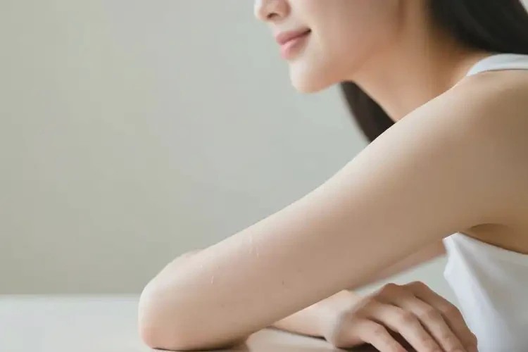 女人手臂容易起濕疹可以徹底自愈嗎(圖2)