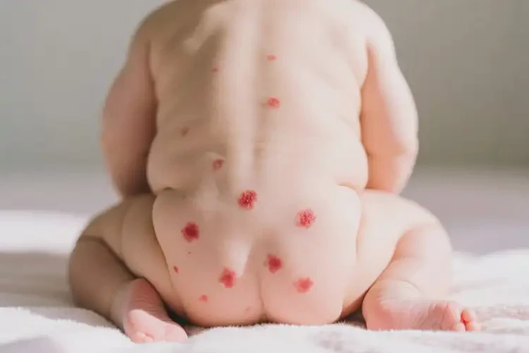 嬰兒屁股偶爾起濕疹能夠徹底治愈嗎(圖1)
