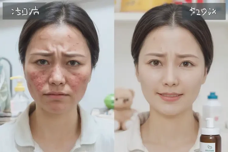 哺乳期妈妈面部有湿疹能不能彻底自愈(图1)