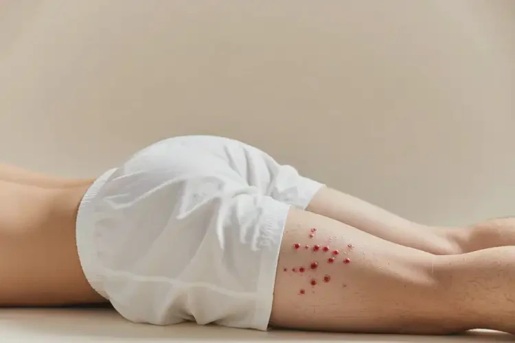 男人大腿偶爾起濕疹不管它會自己好嗎(圖2)