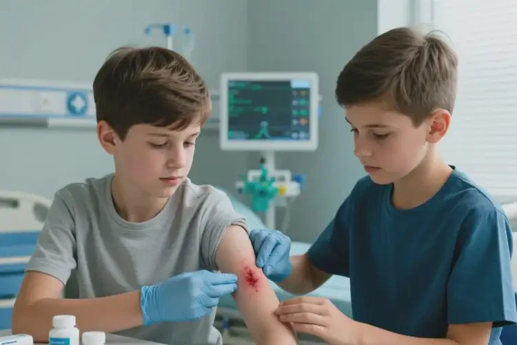 青少年全身經(jīng)常起濕疹能夠徹底治愈嗎(圖3)