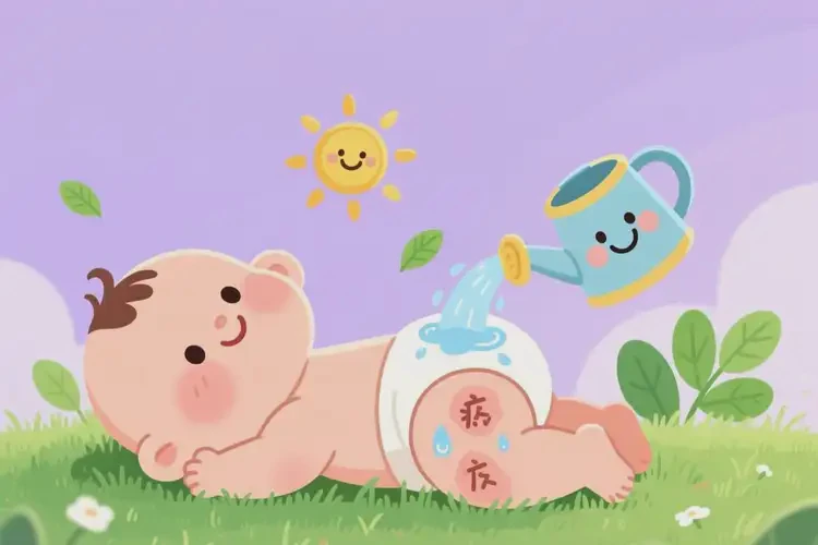 少兒屁股長(zhǎng)濕疹能徹底自愈嗎(圖2)