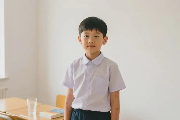 中學(xué)生全身偶爾長濕疹不管它會自己痊愈嗎(圖3)