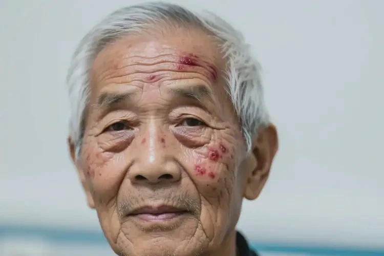 老年人臉上長濕疹能徹底自愈嗎(圖4)