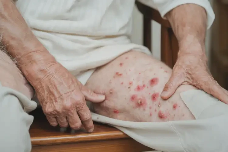 老人屁股经常长湿疹不管它会自己自愈吗(图3)