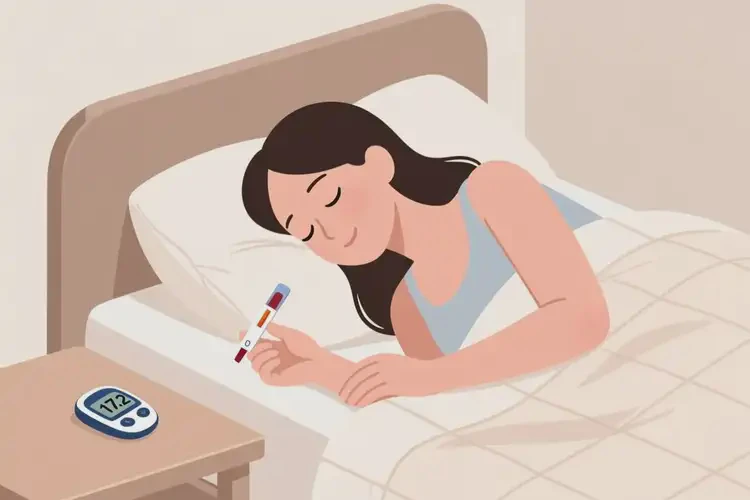 女人睡前血糖17點2是糖尿病嗎(圖3)