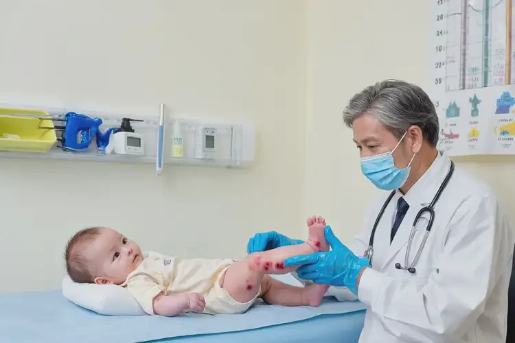 婴幼儿小腿容易起湿疹不管它会自己痊愈吗(图2)