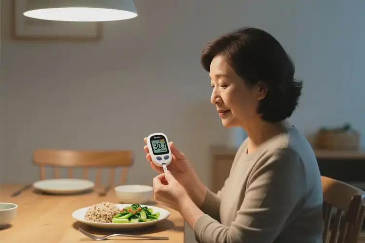 更年期女性晚餐血糖30(图1)