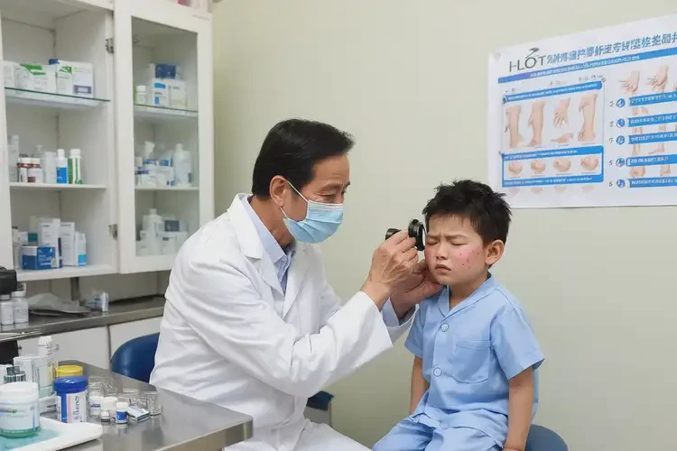 小兒臉上起濕疹能夠徹底治愈嗎(圖3)