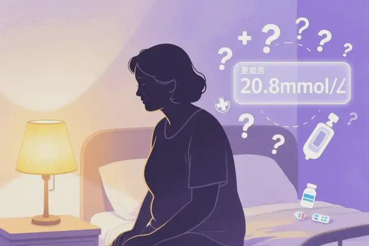 更年期女性睡前血糖20點(diǎn)8是糖尿病嗎(圖1)