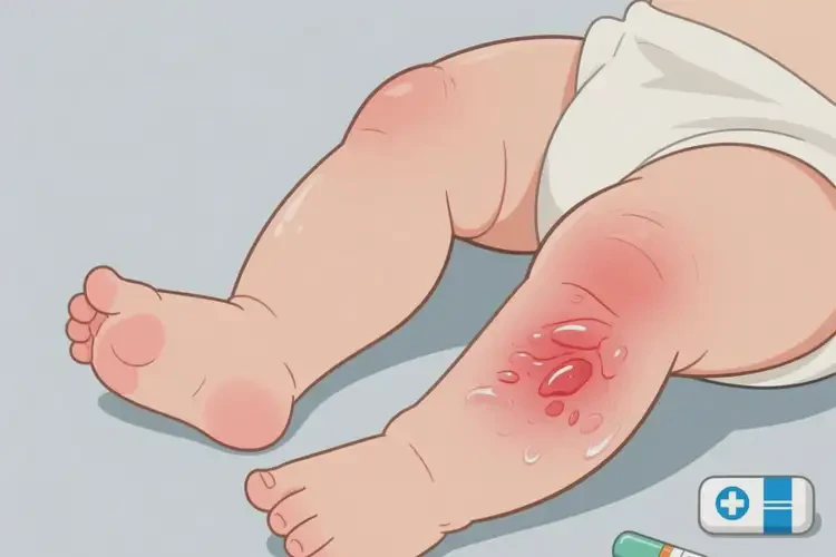 婴幼儿小腿出现湿疹能靠自己自愈吗(图2)