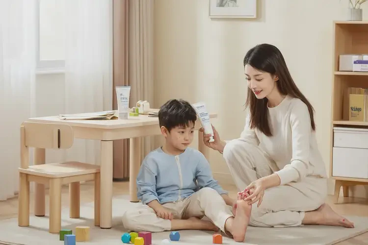 幼兒腳上經(jīng)常起濕疹可以徹底自愈嗎(圖1)