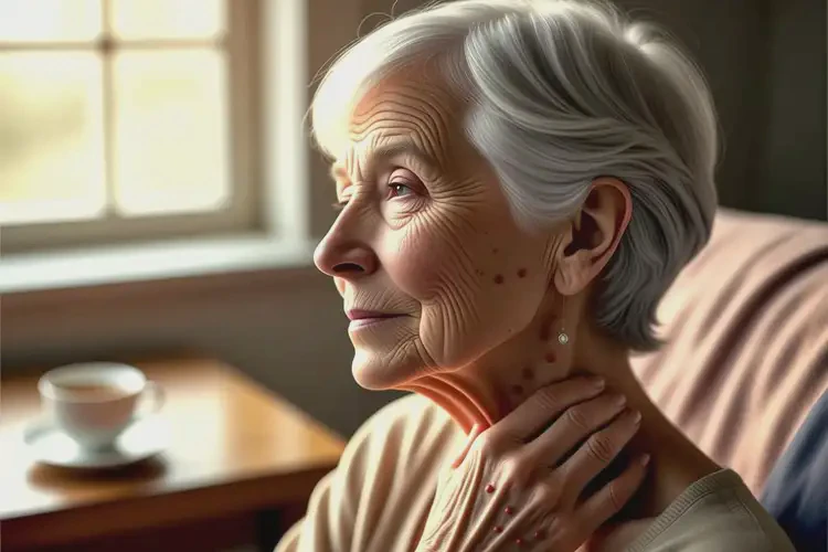 老年人脖子偶爾長濕疹能夠徹底治愈嗎(圖4)