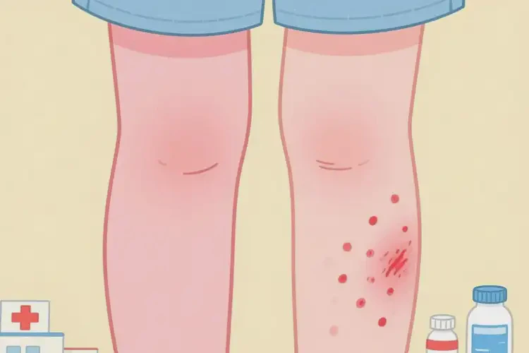 兒童大腿上經(jīng)常起濕疹不管它會自己自愈嗎(圖2)