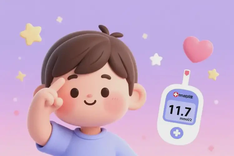 小孩空腹血糖11點7是怎么回事(圖1)
