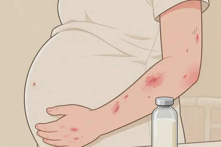 產(chǎn)婦手臂上經(jīng)常起濕疹能徹底自愈嗎(圖3)