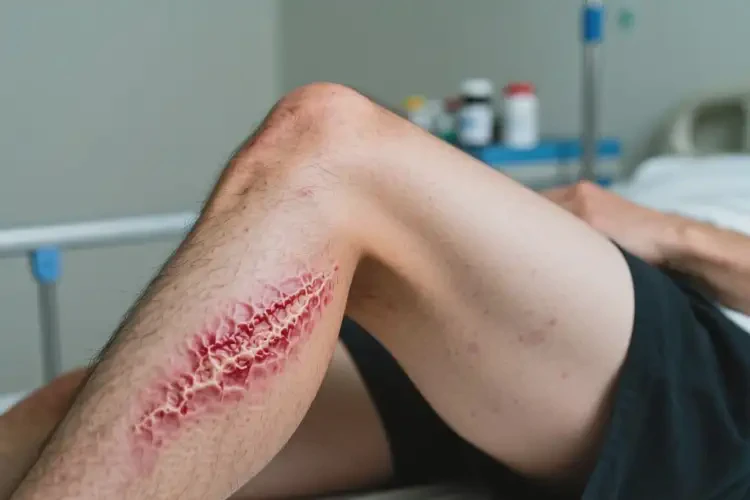 男性大腿偶爾長(zhǎng)濕疹不管它會(huì)自己痊愈嗎(圖1)