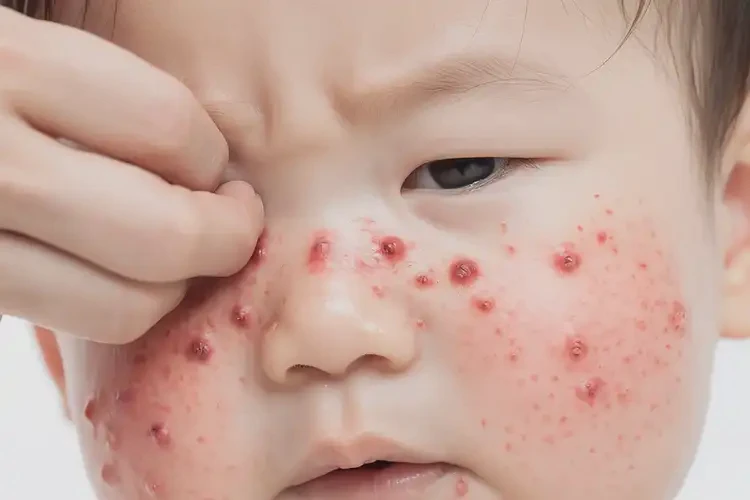 寶寶面部出現(xiàn)濕疹能夠徹底治愈嗎(圖4)