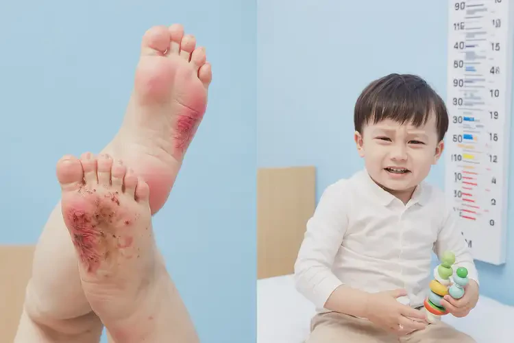 幼兒腳上長(zhǎng)濕疹不管它會(huì)自己好嗎(圖3)