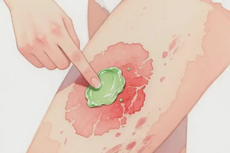 女人大腿上經(jīng)常長濕疹能夠徹底治愈嗎(圖1)