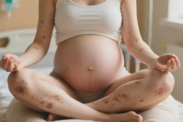 孕婦四肢經(jīng)常起濕疹能靠自己自愈嗎(圖1)