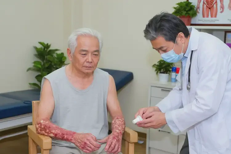 老人肚子上容易起濕疹不管它會自己痊愈嗎(圖3)