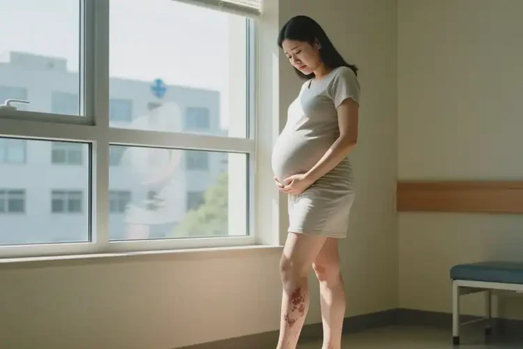 產(chǎn)婦小腿出現(xiàn)濕疹不管它會自己痊愈嗎(圖3)