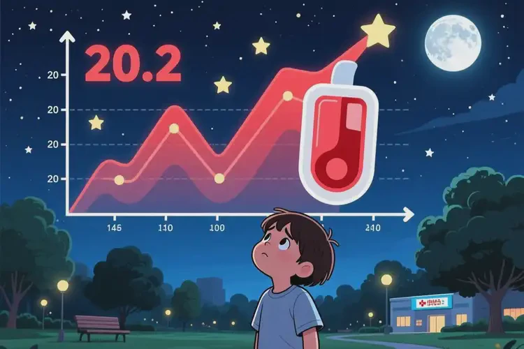 儿童晚上血糖20(图1)