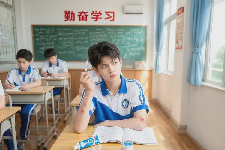 中學(xué)生身上有濕疹不管它會自己自愈嗎(圖2)