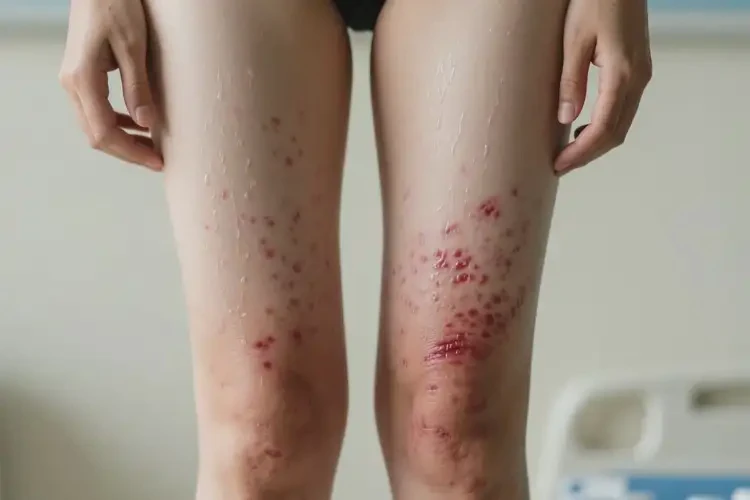 女性四肢經常起濕疹不管它會自己痊愈嗎(圖4)