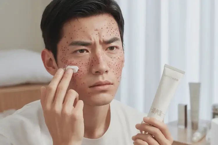 青年人面部出濕疹可不可以徹底自愈(圖2)