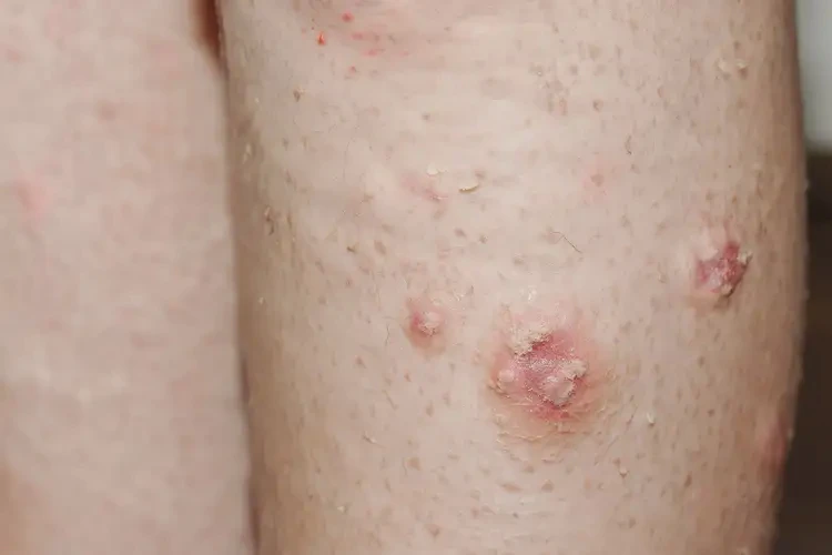 中學(xué)生小腿上出濕疹不管它會(huì)自己好嗎(圖4)