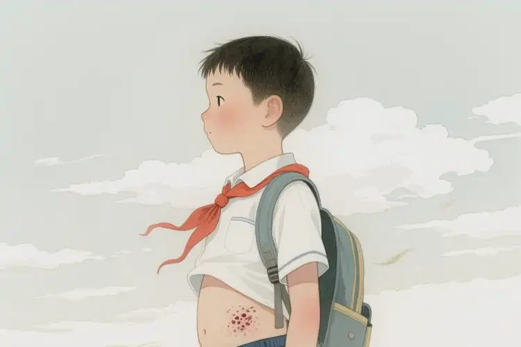 小學(xué)生肚子上出濕疹可不可以徹底自愈(圖1)