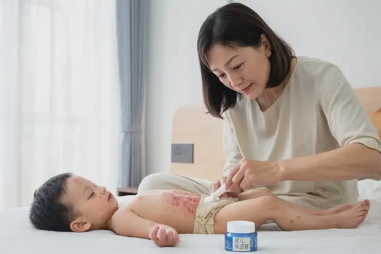 小孩肚子經(jīng)常起濕疹能夠徹底治愈嗎(圖3)