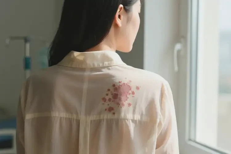 女性身上長濕疹不管它會自己自愈嗎(圖1)