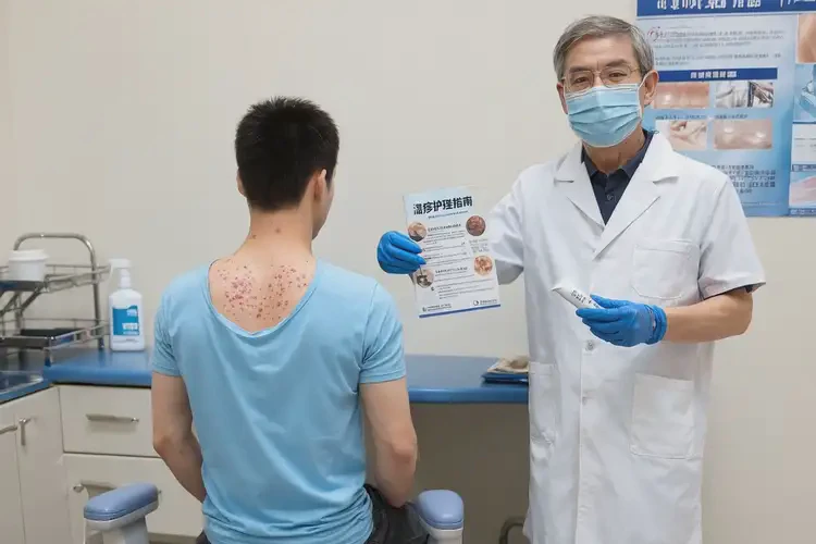 男生全身偶爾起濕疹能靠自己自愈嗎(圖1)