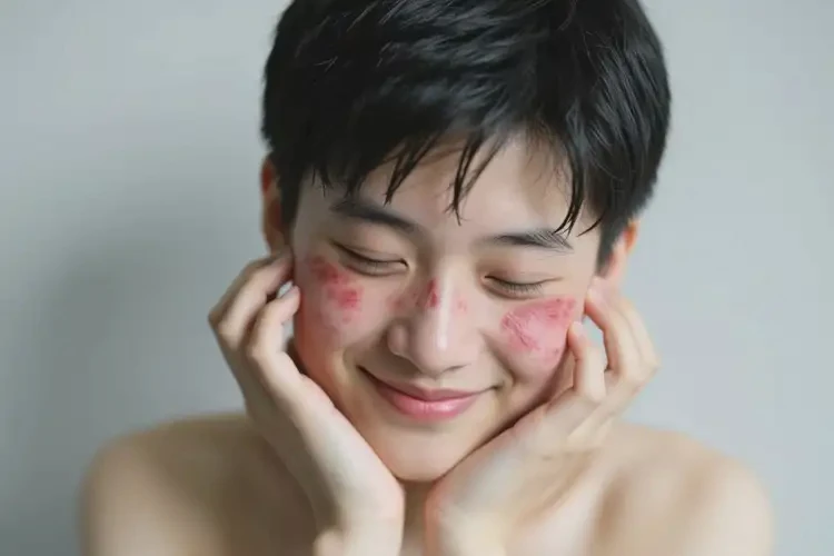 青少年臉上容易起濕疹不管它會(huì)自己好嗎(圖2)