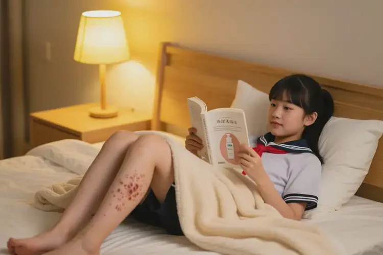 中學(xué)生小腿上出濕疹能不能徹底自愈(圖1)