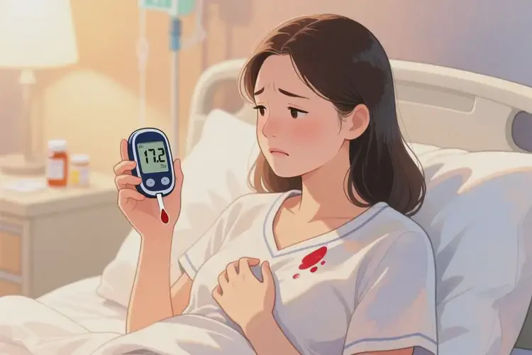 女人睡前血糖17點2是糖尿病嗎(圖2)